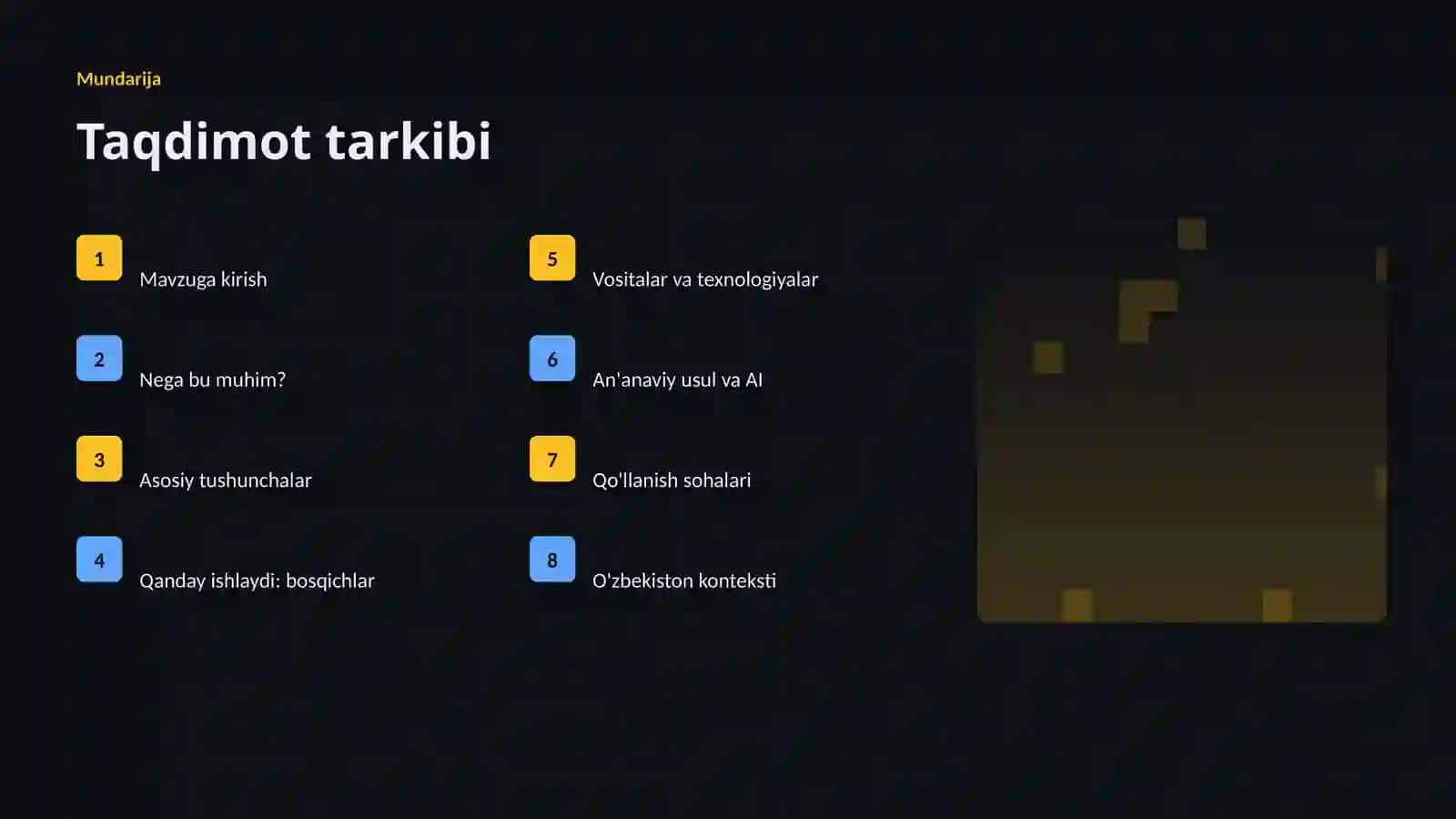 Sun'iy intellekt yordamida savol-javob bazasi qurish 2
