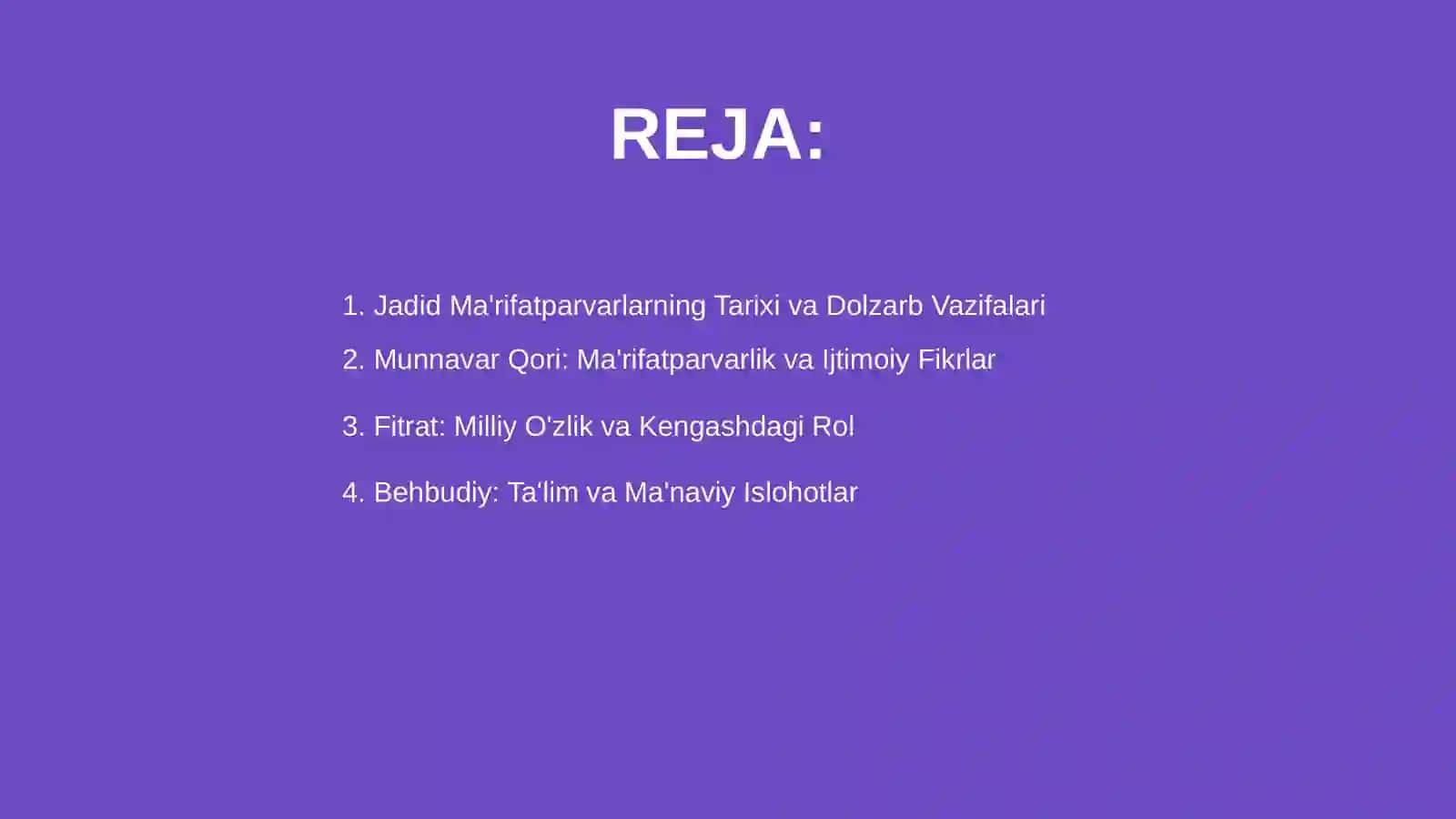 Jadid Ma'rifatparvarlarning Tarixi va Dolzarb Vazifalari 2