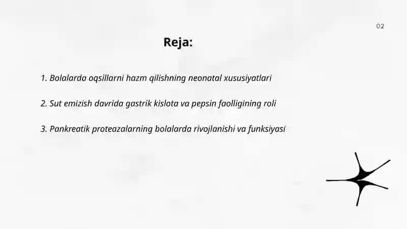 Bolalarda oqsillarning parchalanishi va ovqat allergiyasi 2