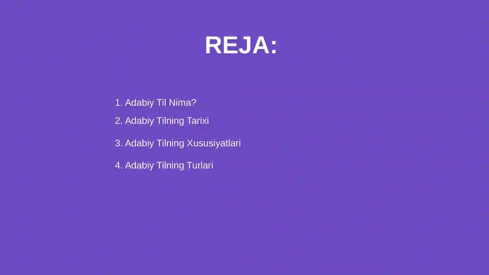 Adabiy til va uning turlari 2