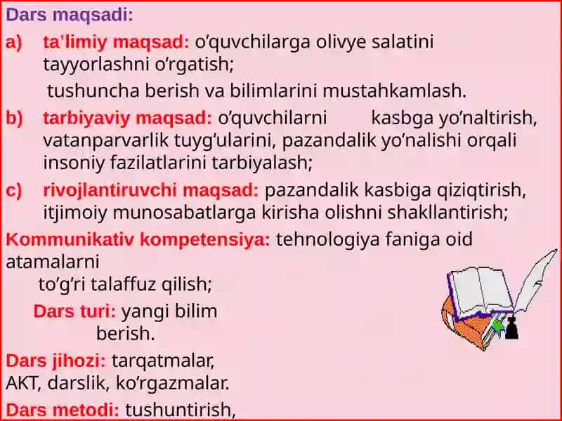 "TO’YIMLISALATLAR TAYYORLASH" 2