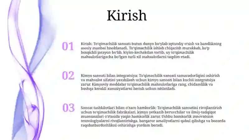 Kimyo Sanoatini Tarmoqlanish Sanoat Korxonalari Bilan Izohlash 2
