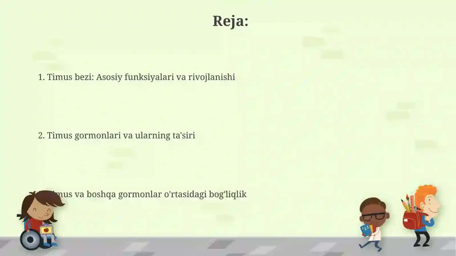Timus va yoʻldosh garmonlari 2