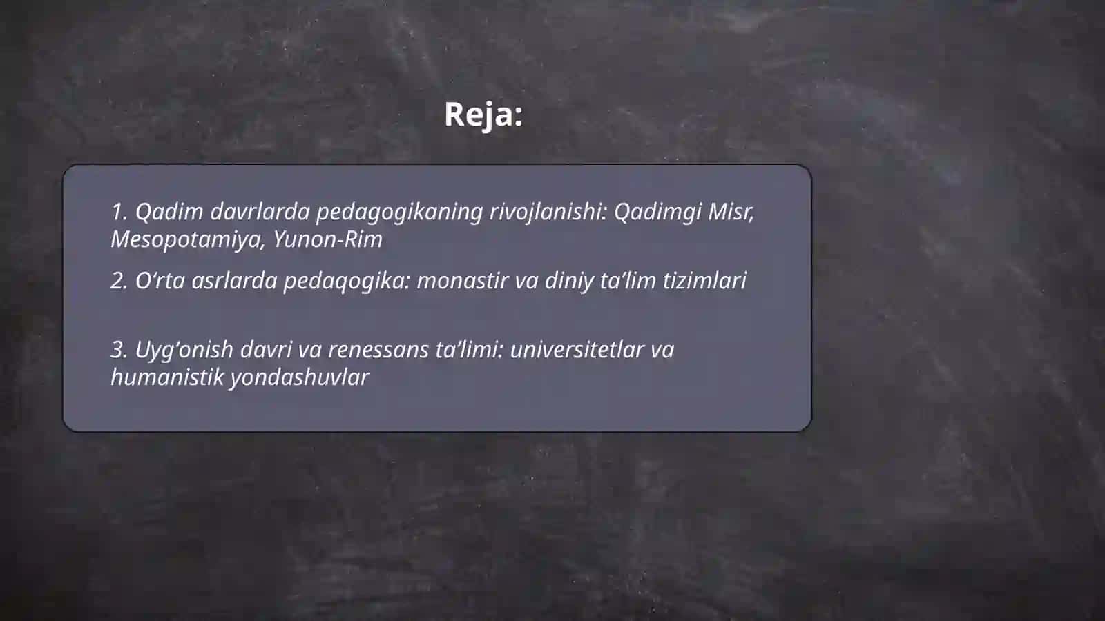 Назарияи педагогии Я.А. Коменский 2