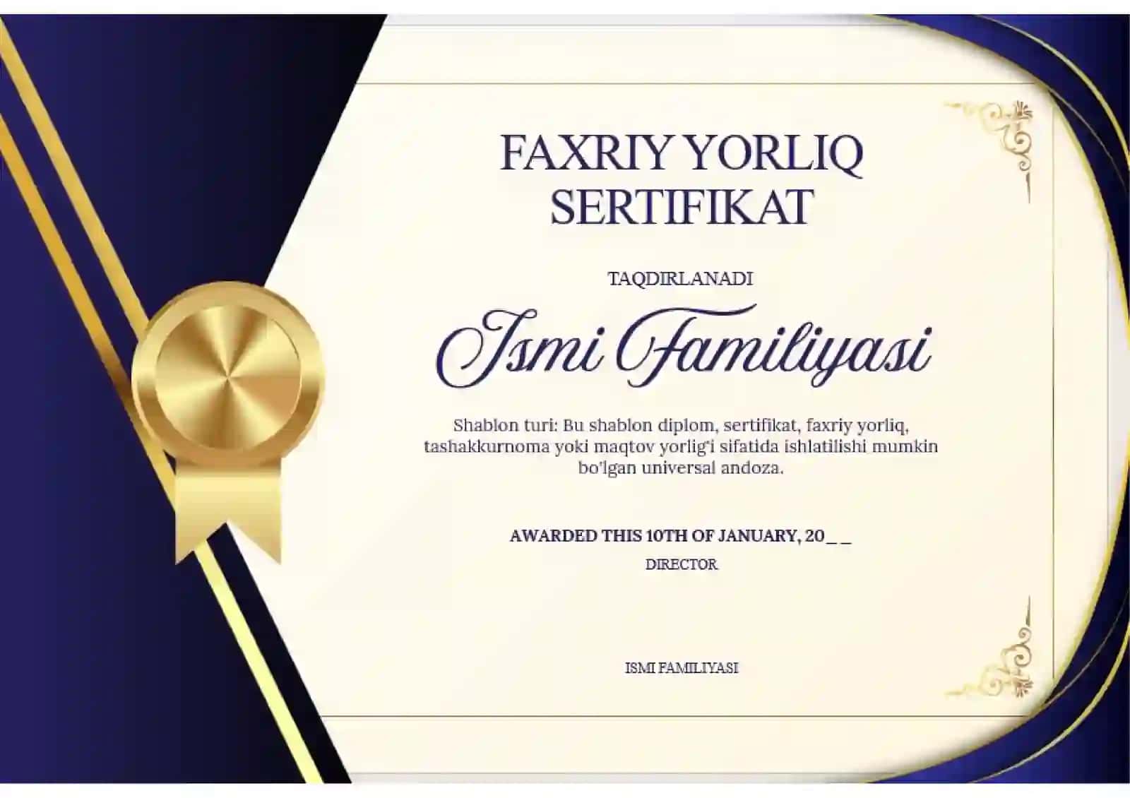 FAXRIY YORLIQ SERTIFIKAT 2