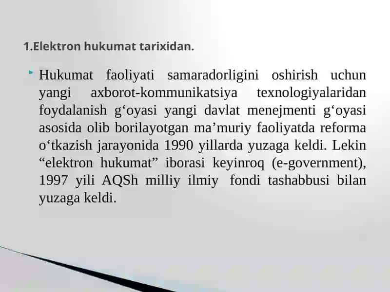 Raqamli texnologiyalar va raqamli xizmatlar 2