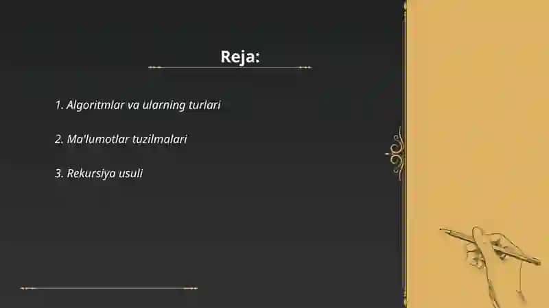 Algoritmlar 2