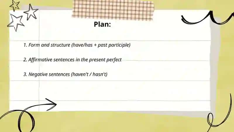 Present perfect 2