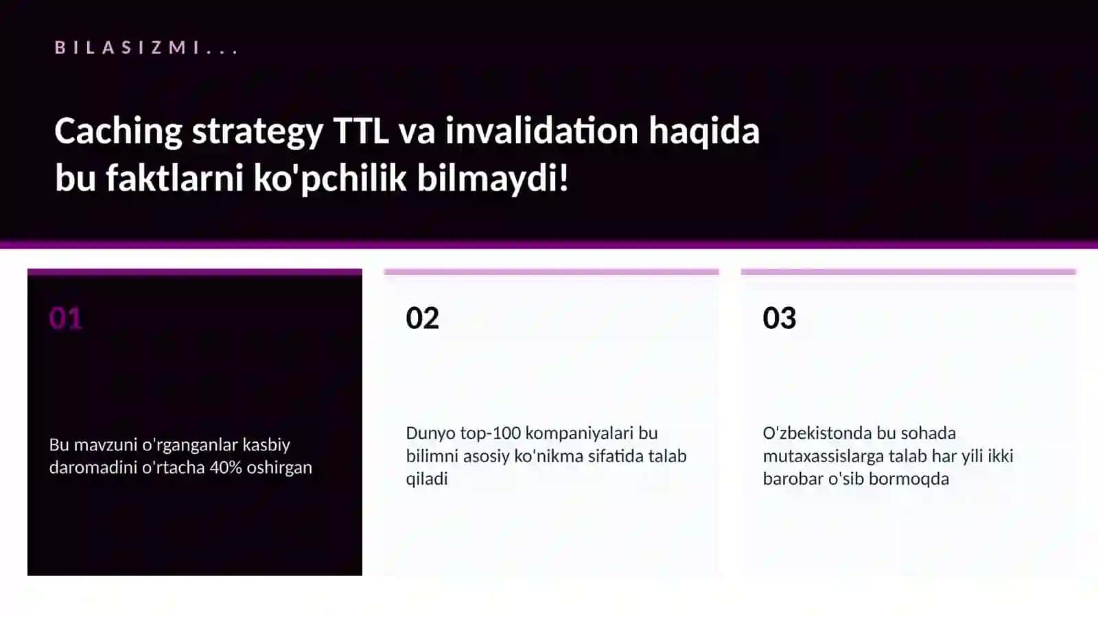 Caching strategy TTL va invalidation 2