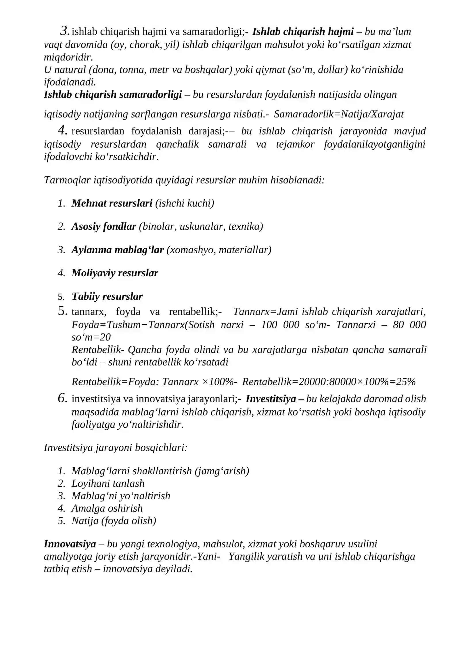 TARMOQLAR IQTISODIYOTI FANINING PREDMETI VA USLUBI 2