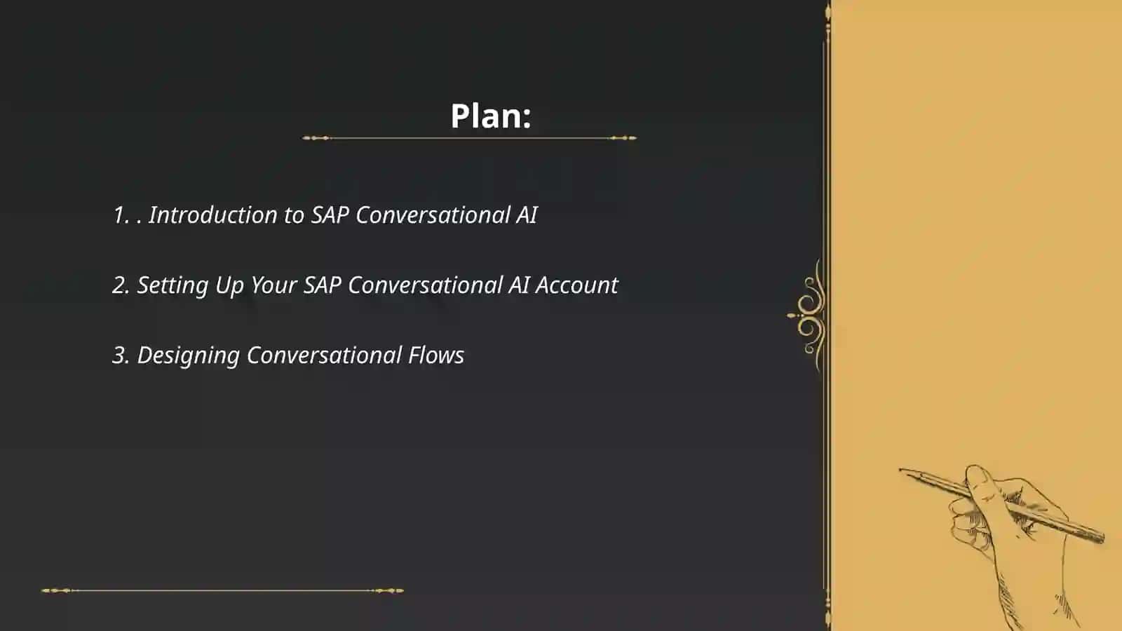 SAP Conversational AI: Building Chatbots for Business Processes 2
