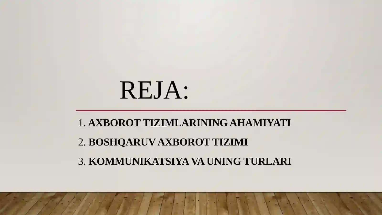 Chorvachilik Menejmentida Axborot va Kommunikatsiya 2