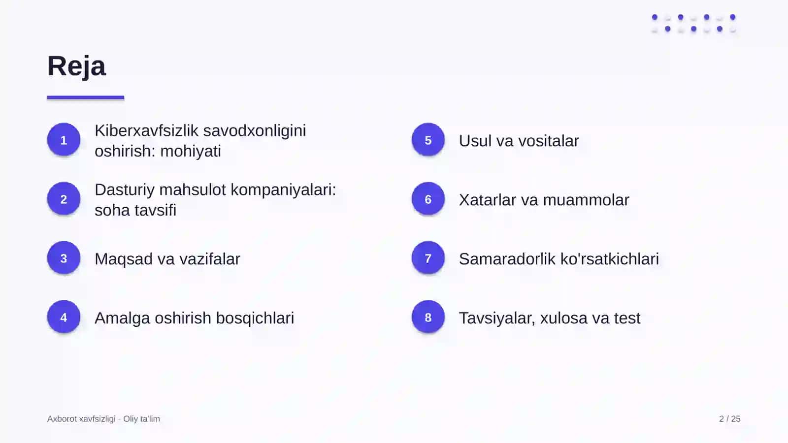 dasturiy mahsulot kompaniyalarida xodimlarning kiberxavfsizlik savodxonligini oshirish 4063 2