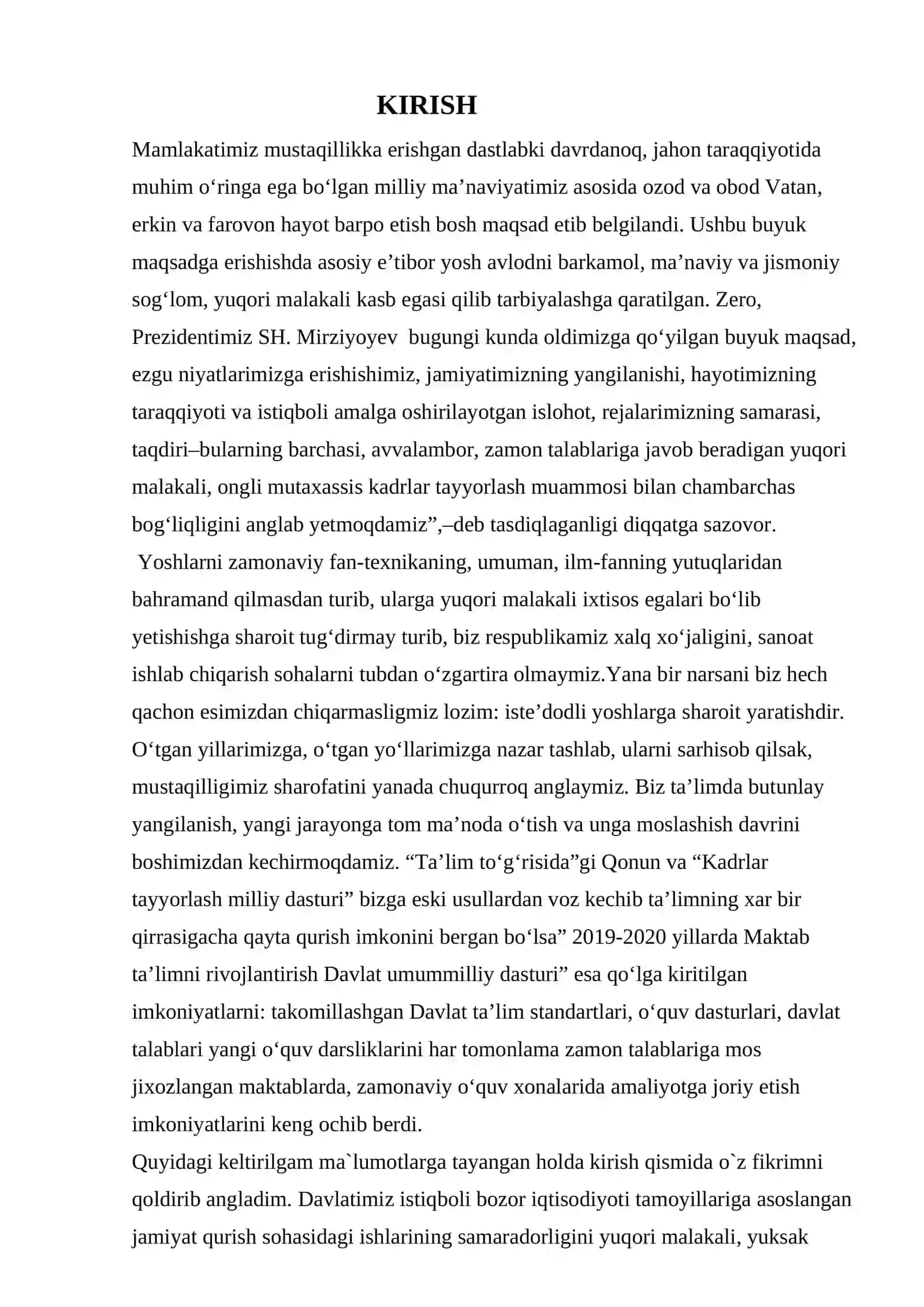 100 ICHIDA KO`PAYTIRISH MA`NOSINI OCHIB BERUVCHI AMALIY TOPSHIRIQLAR USTIDA IJODIY ISHLAR 2