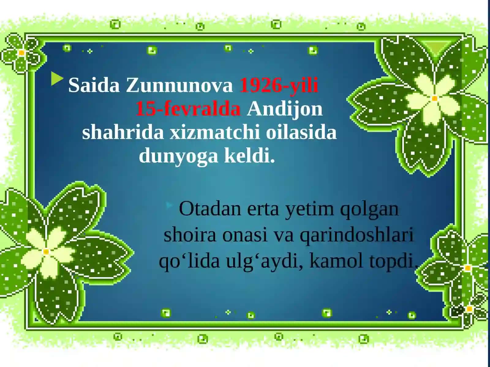 SAIDAZUNNUNOVA 2
