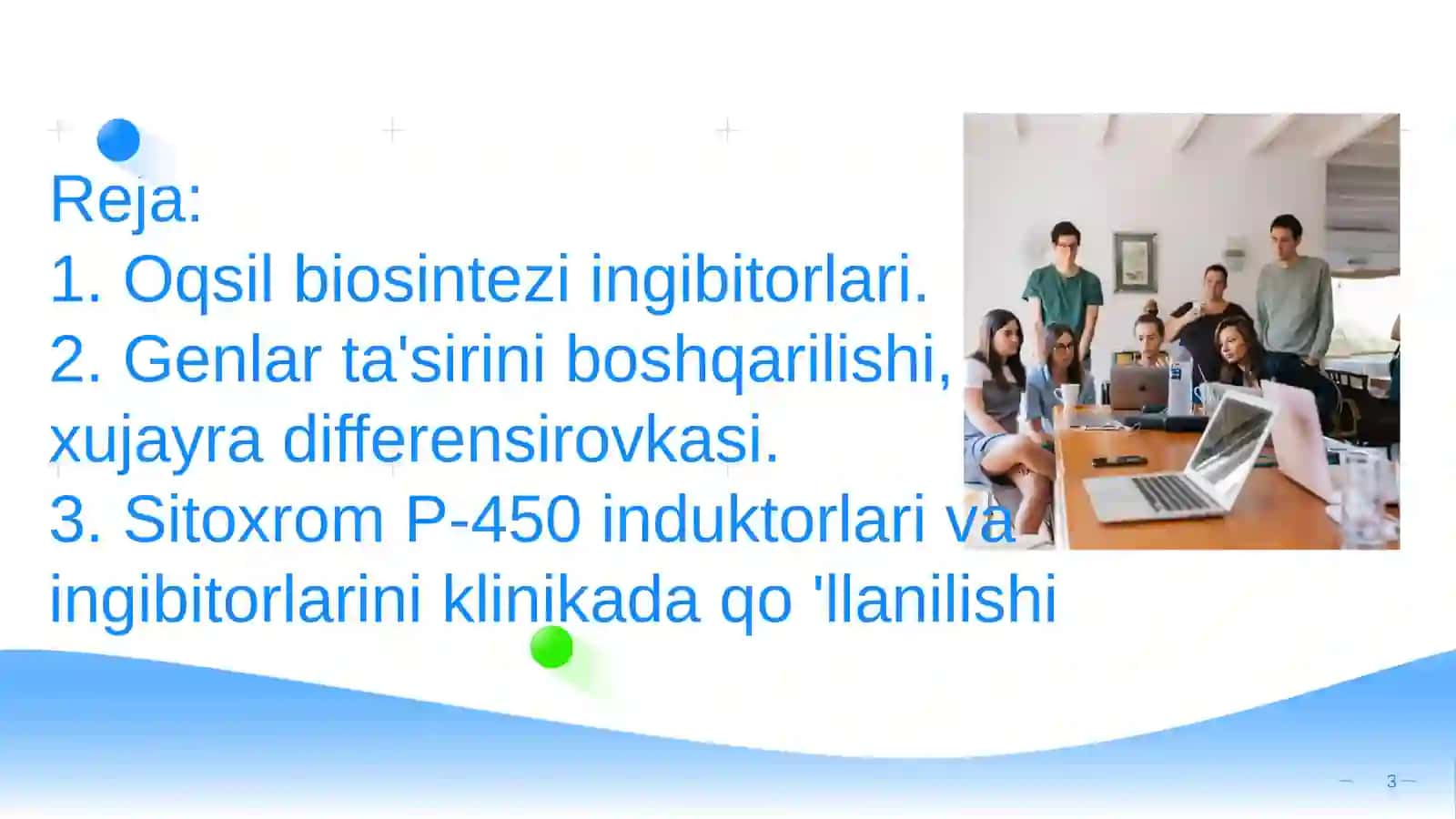 Oqsil biosintezi ingibitorlari. Genlar ta'sirini boshqarilishi, xujayra differensirovkasi. Sitoxrom P-450 induktorlari va ingibitorlarini klinikada qo 'llanilishi 2