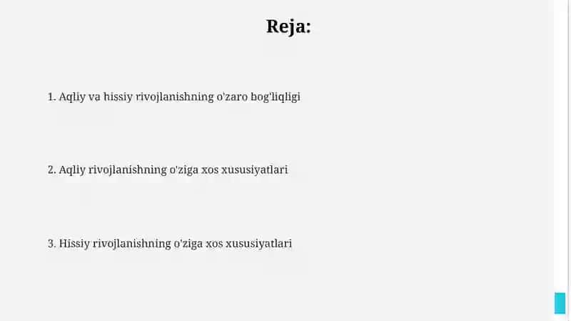 Oʻsmirlik davrida intiliktual va emotsional rivojlanish xususiyatlari 2