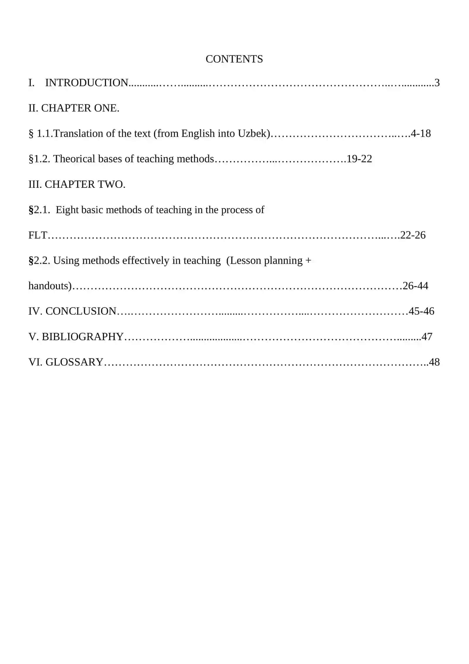 ENGLISH Language Teaching METHODOLOGY Department 2