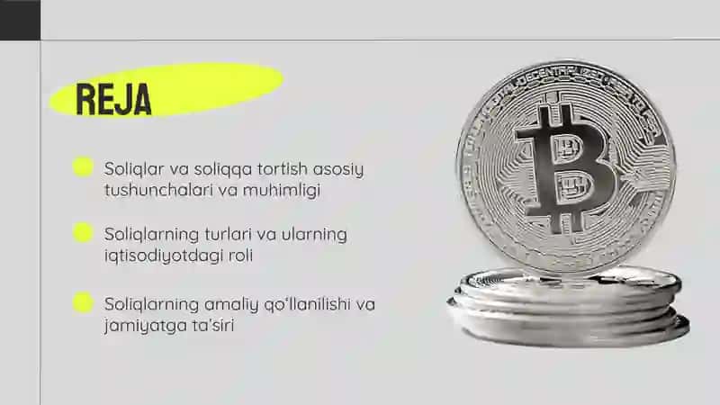 Soliqlar va soliqqa tortish faniga kirish. 2
