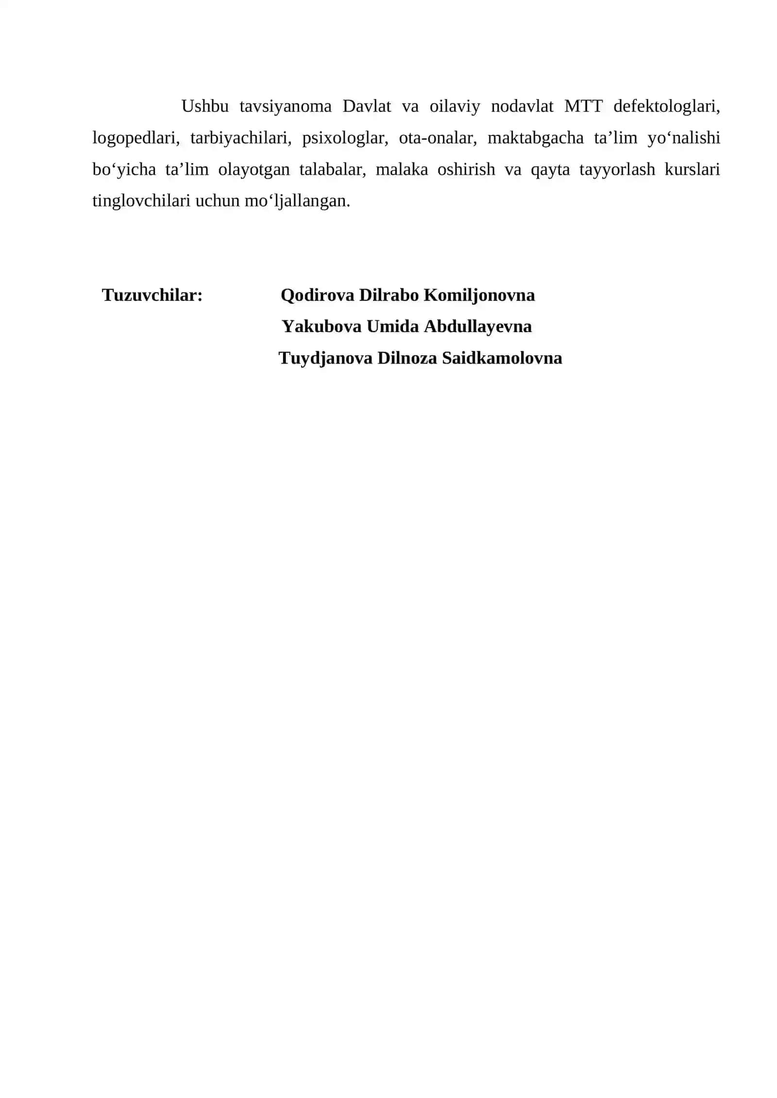 Dislaliyada olib boriladigan korreksion ishlar 2