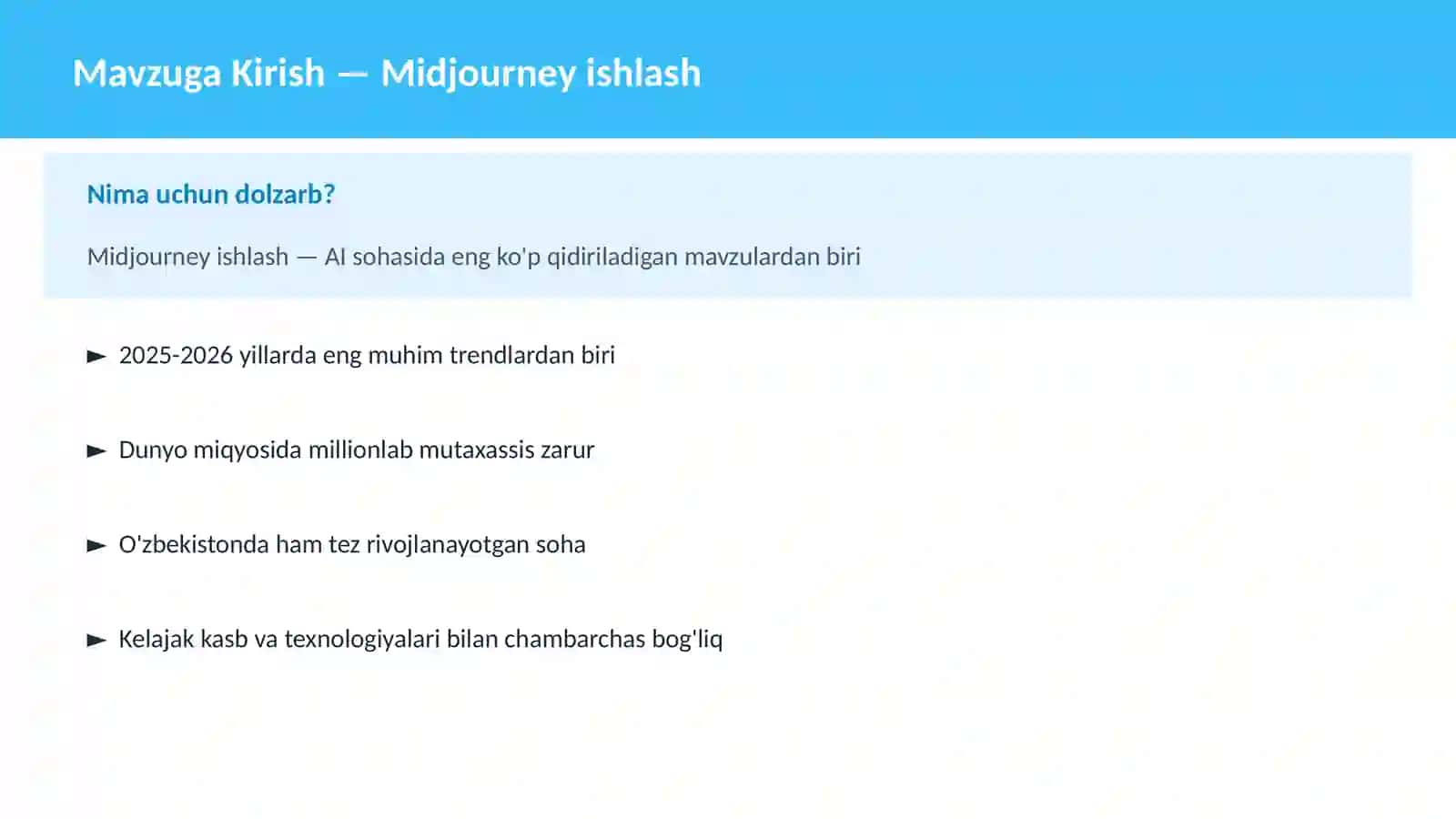 Midjourney ishlash 2