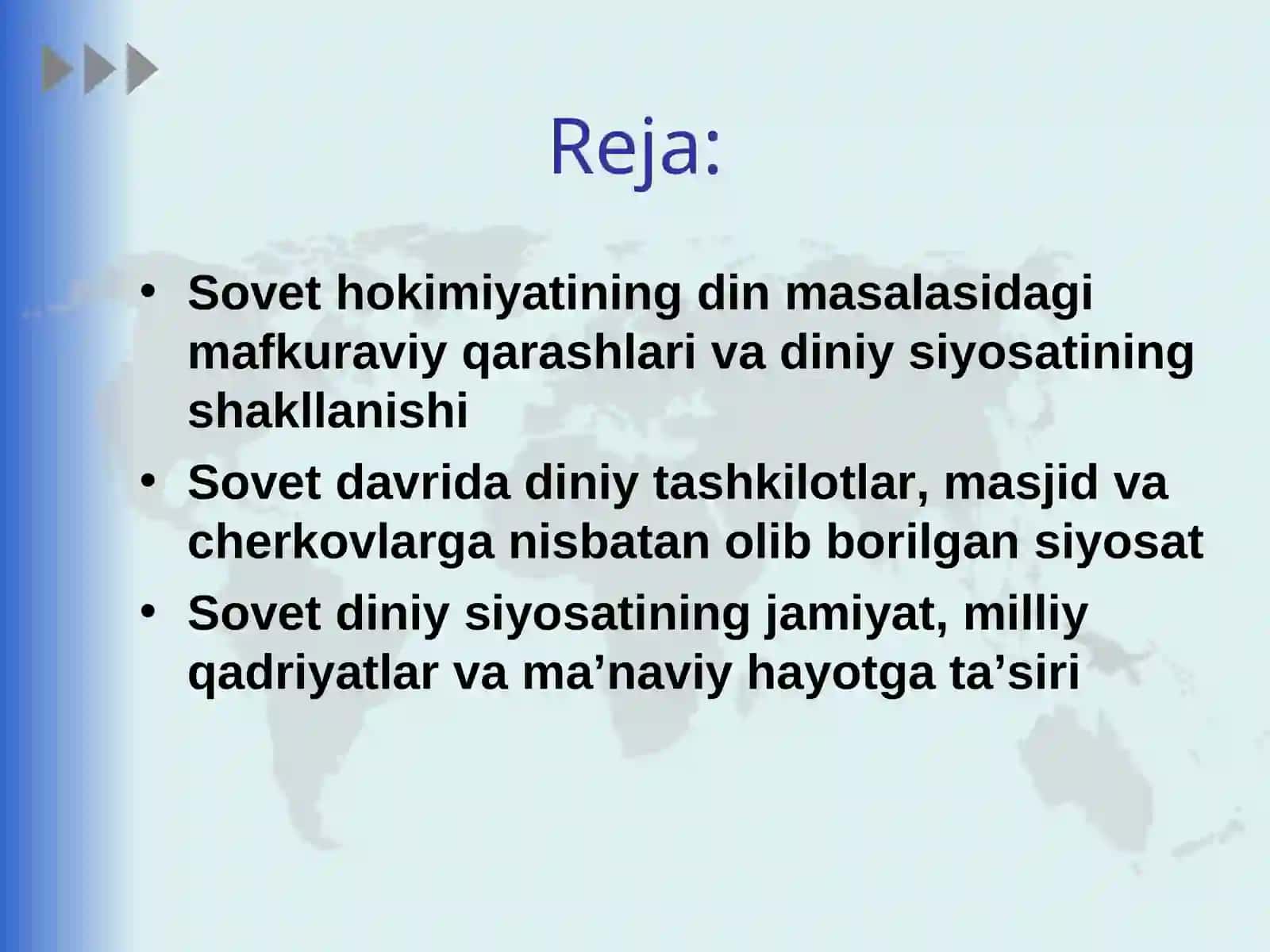 Sovet hokimiyatining diniy siyosati 2