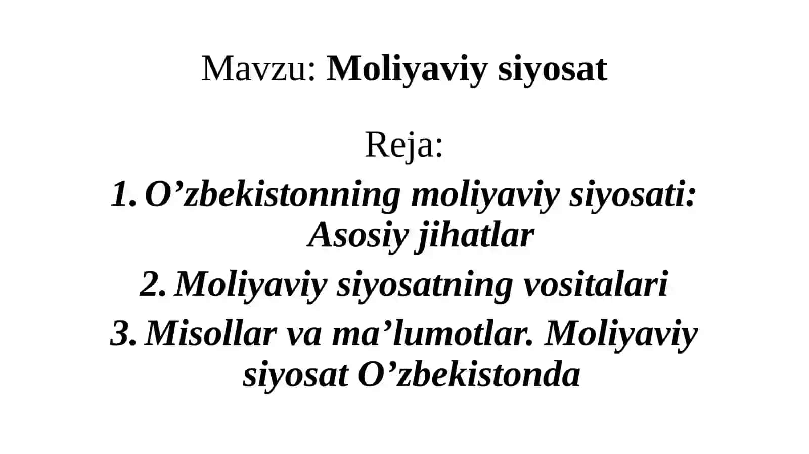 Moliyaviysiyosat 2
