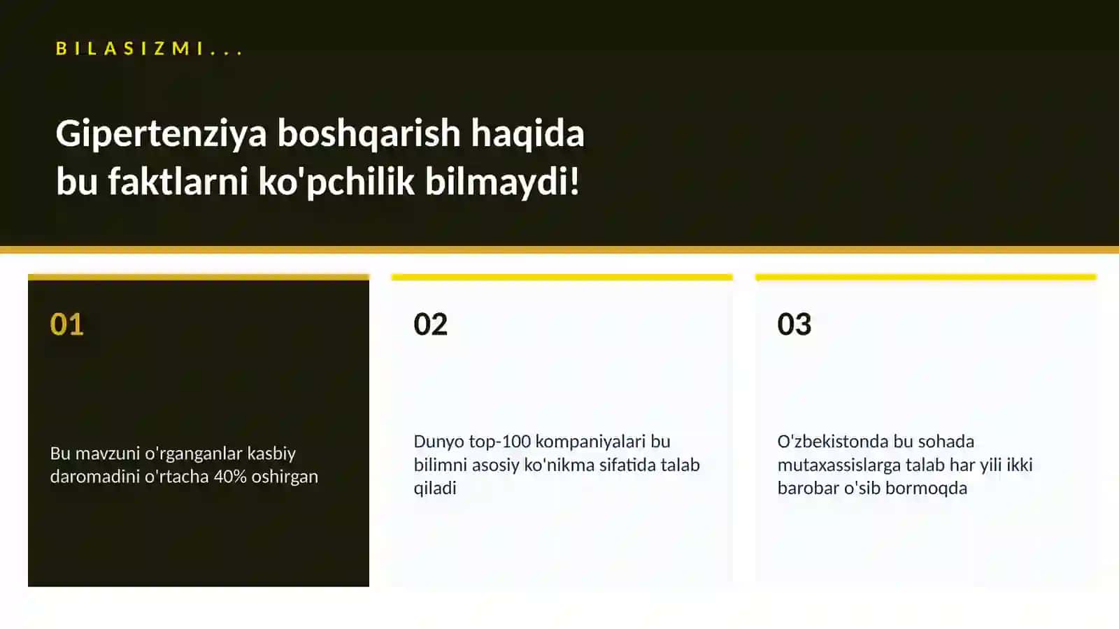 Gipertenziya boshqarish 2