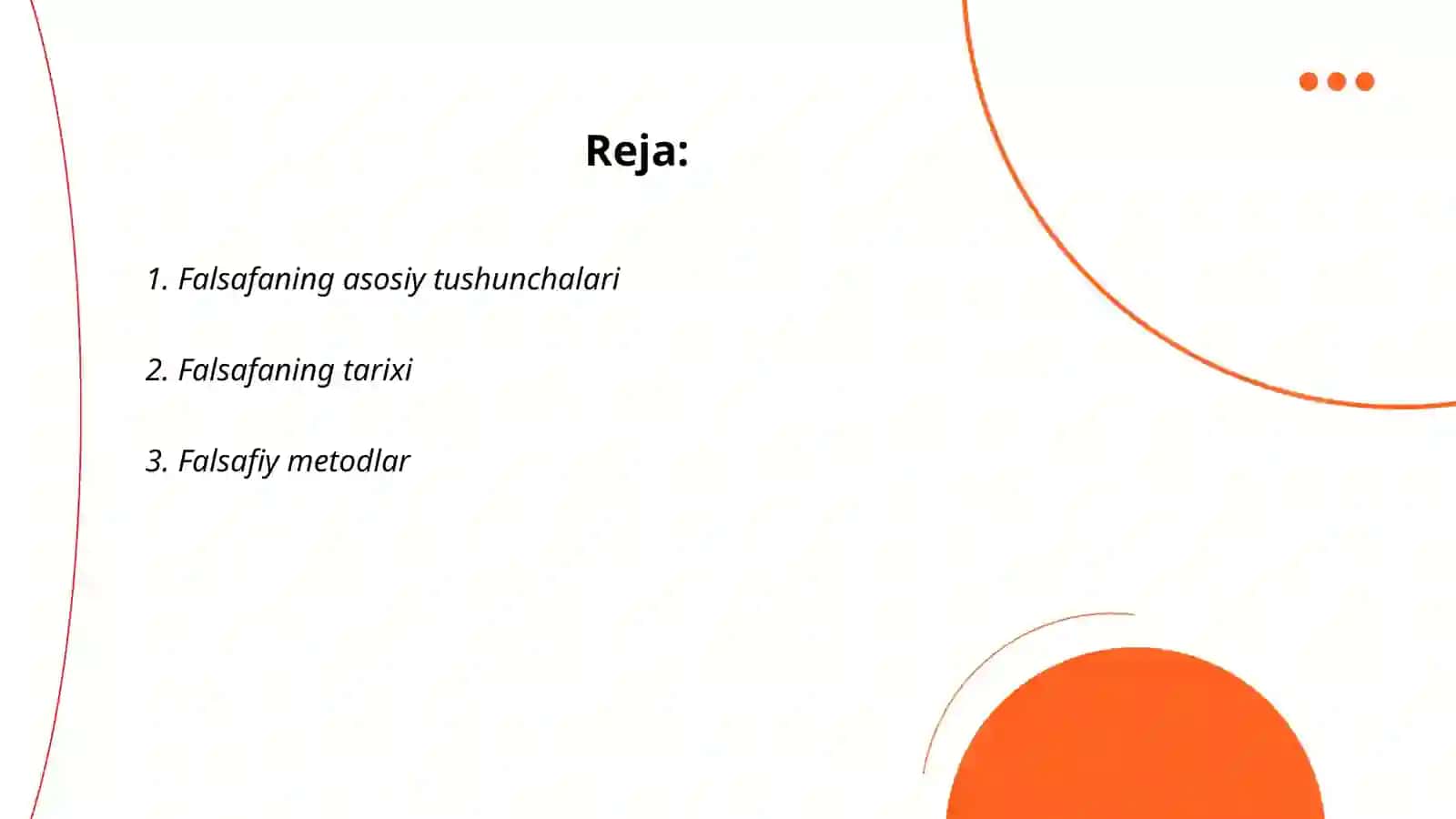 Falsafa uning mohiyati va funksiyalari 2