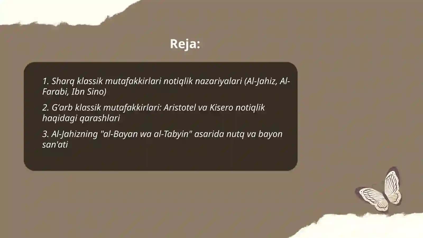 Sharq va Gʻarb mutafakkirlari notiqlik xususida 2