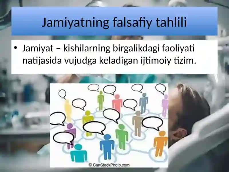 Jamiyatning falsafiy tahlili 2