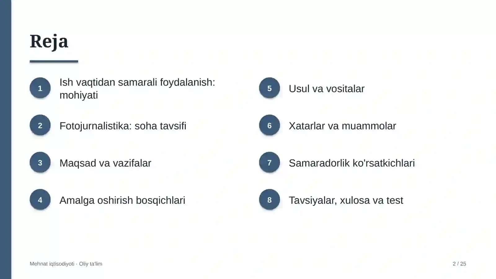 fotojurnalistikada ish vaqtidan samarali foydalanishni ta'minlash 4100 2