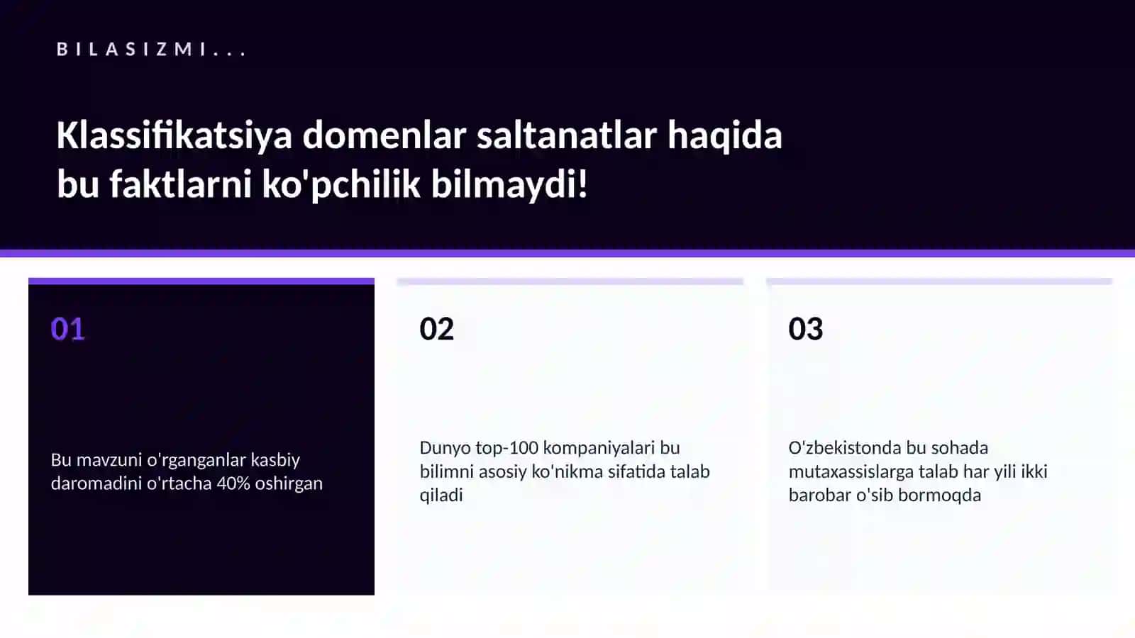 BIOLOGIYA — UY VAZIFALARI 2