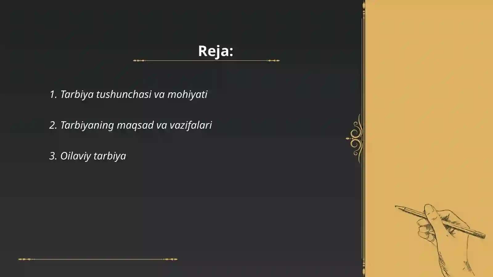 Tarbiya va uning turlari 2
