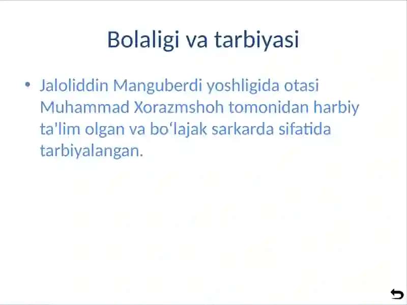 Jaloliddin Manguberdi 2