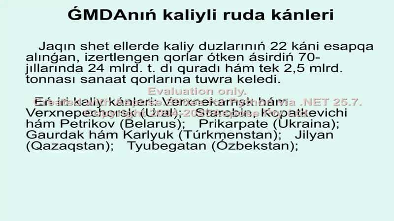 Kaliyli shiyki ónimlerdiń tarqalıwı.pptx 2