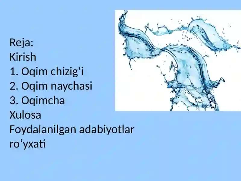 Oqimcha harakat 2