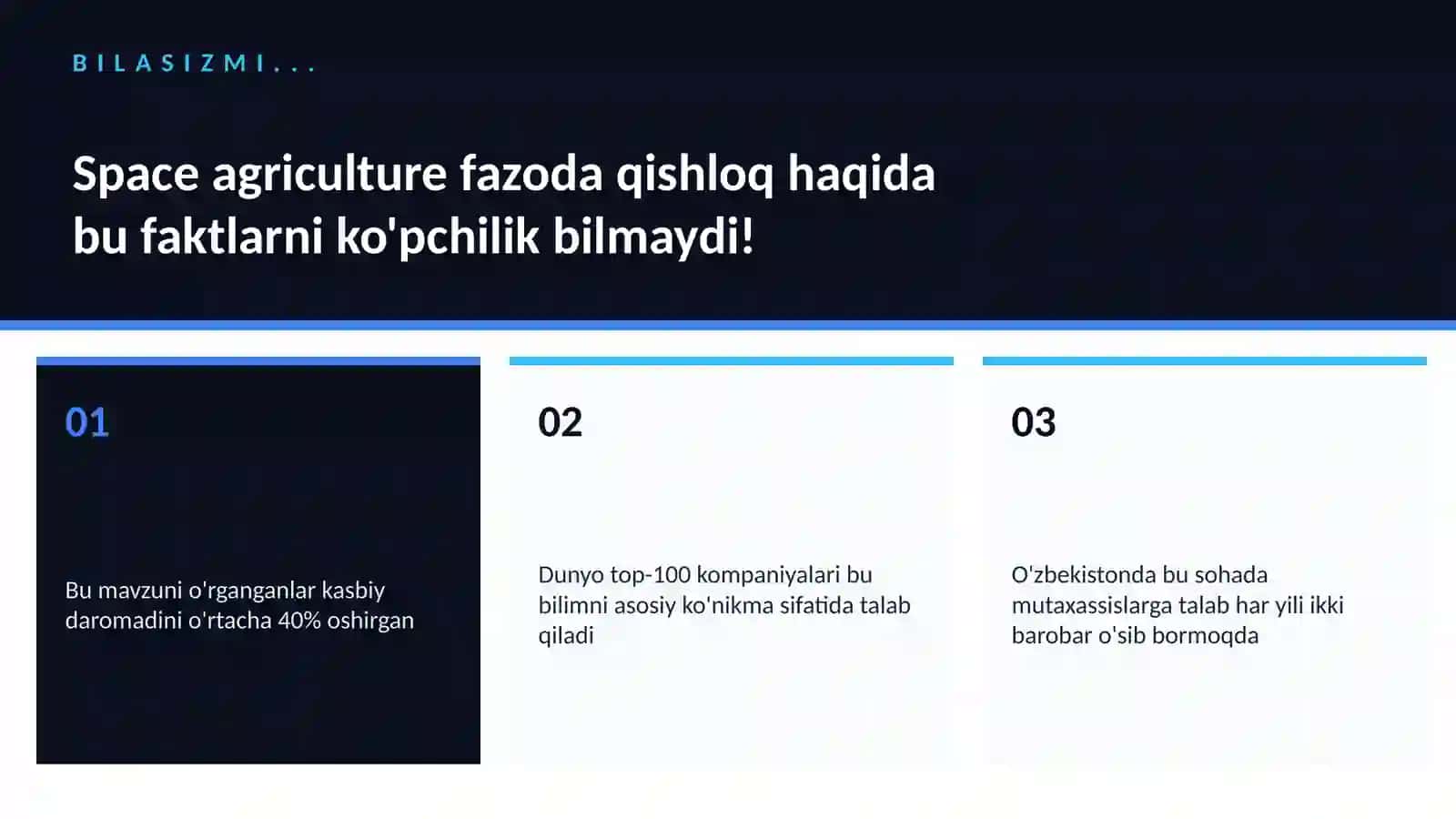 KOSMIK TEXNOLOGIYALAR 2