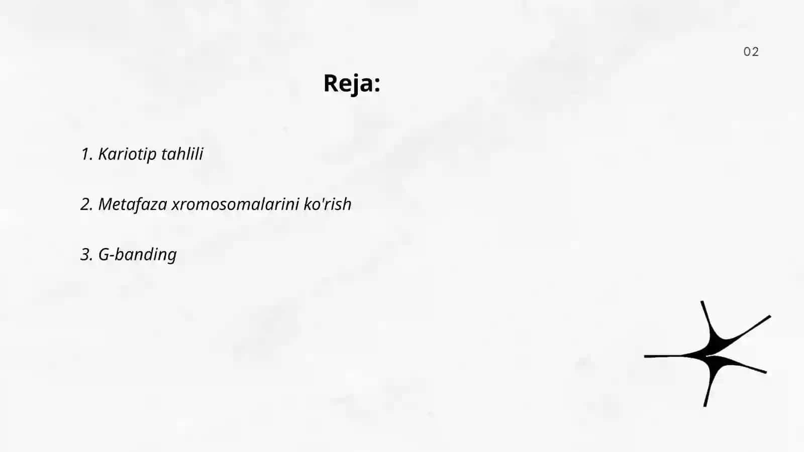 Odam genetikasi metodlari sitogenetik metodlar 2