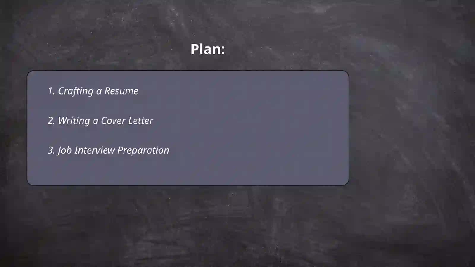 Crafting an Effective Resume 2
