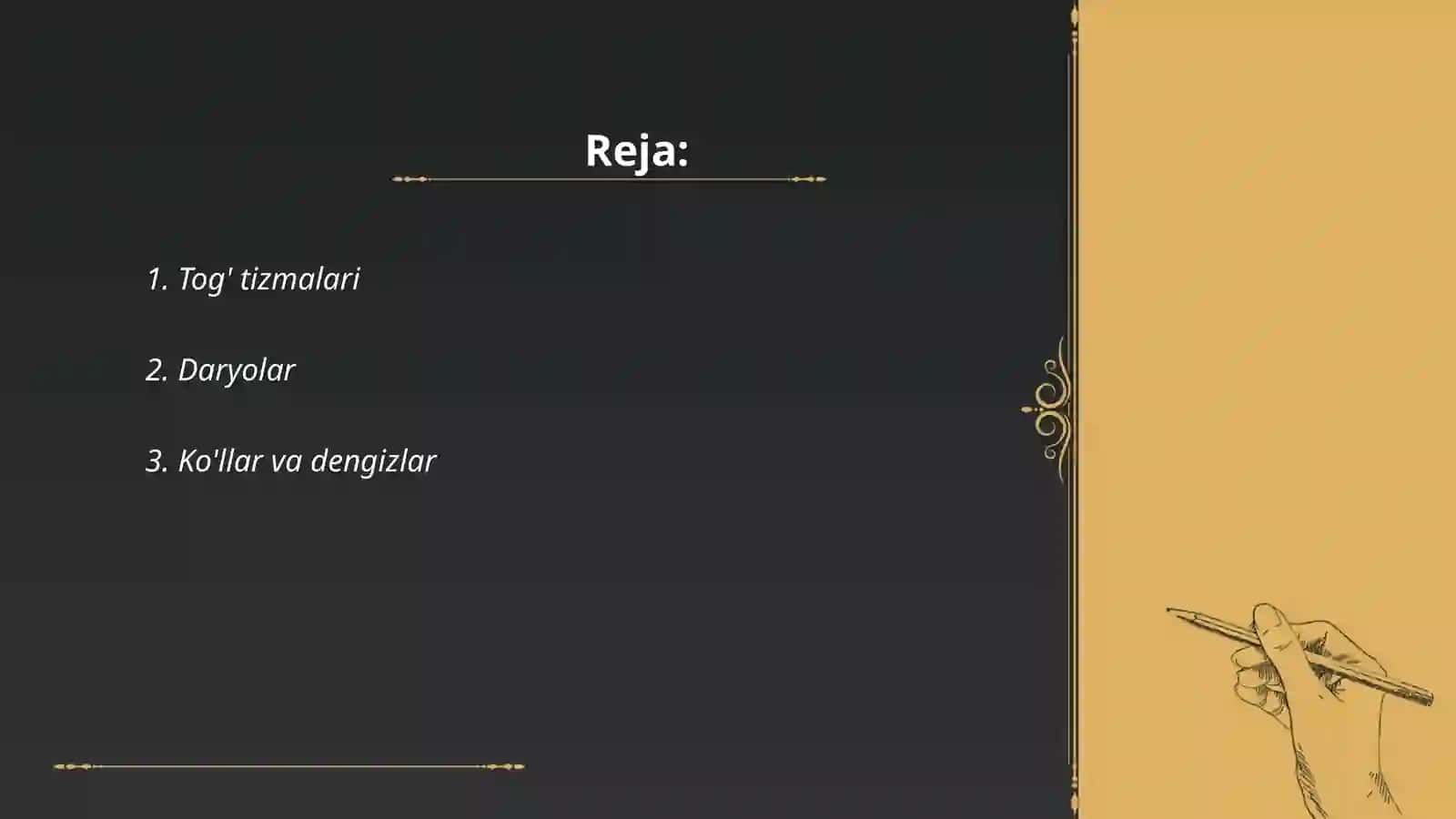 Yevrosiyo relyefi 2