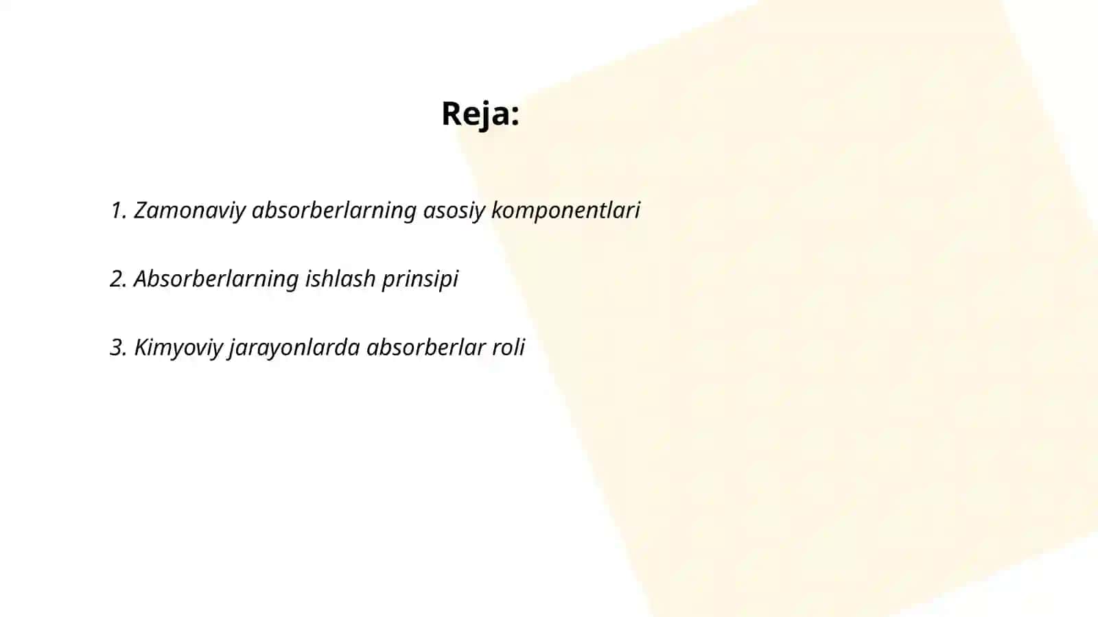 Zamonaviy absorberlarning tuzilishi va ishlash pirinsipi 2