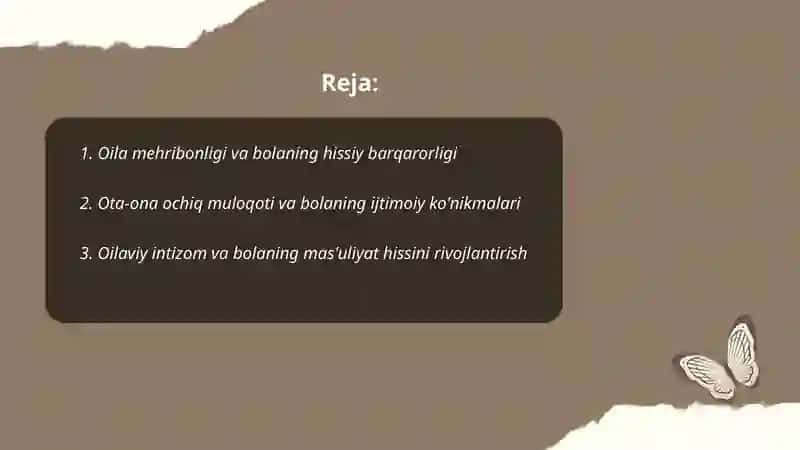 Oila muhitining bola tarbiyasiga ijobiy ta'siri 2