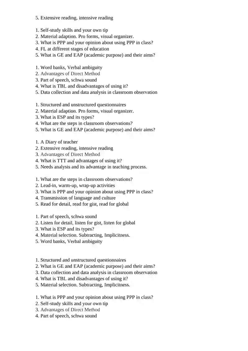 Needs analysis and its advantage in teaching process 2