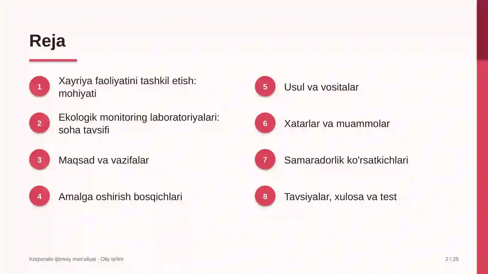 ekologik monitoring laboratoriyalarida xayriya faoliyatini tashkil etish 6281 2