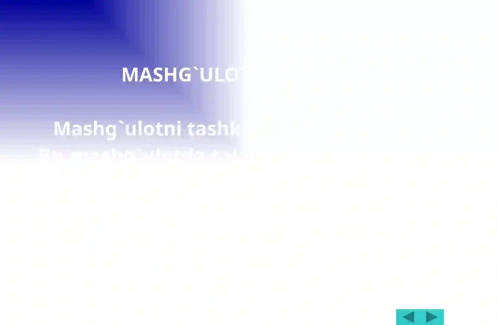 1-sinf matematikadarslarinikuzatishvatahlilqilish 2