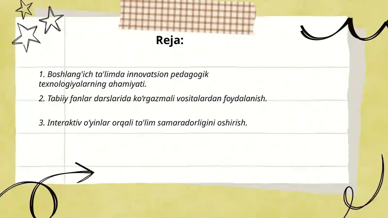 Boshlang'ich ta'limda innovatsion pedagogik texnologiyalarning ahamiyati 2