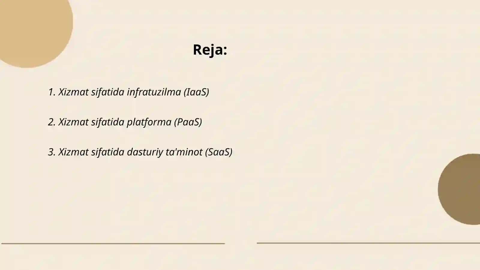 bulutli texnologiyalarning asosiy turlari 2