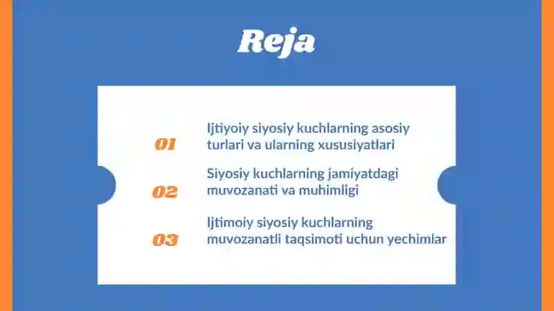 Ijtiyoiy siyosiy kuchlar 2