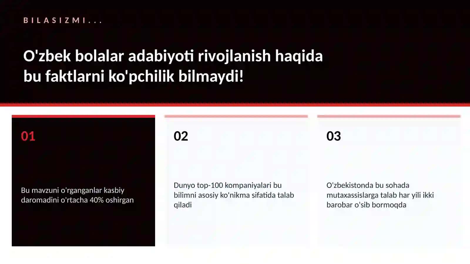 O'zbek bolalar adabiyoti rivojlanish 2